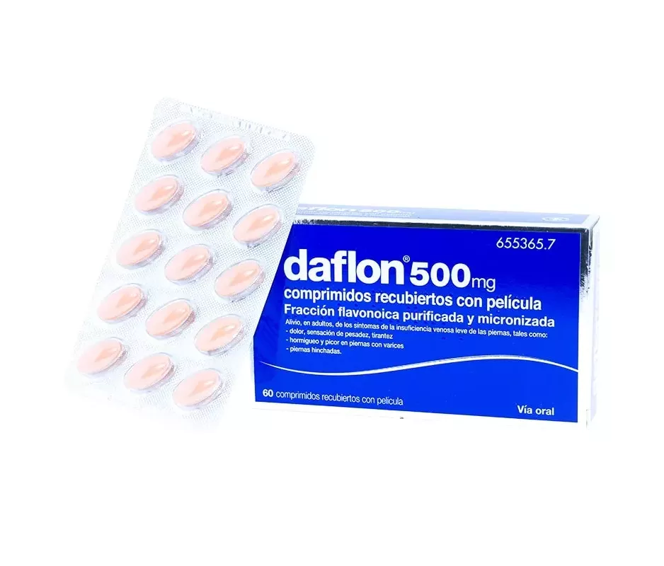 DAFLON 500 MG 30 COMPRIMIDOS RECUBIERTOS