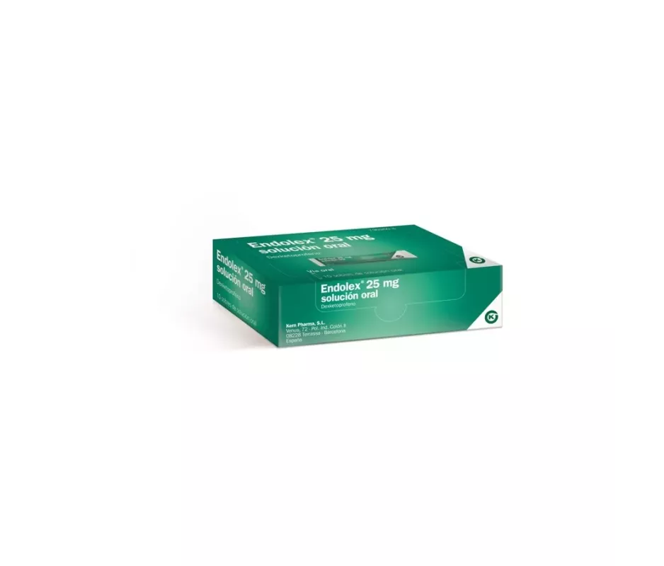 ENDOLEX 25 MG 10 SOBRES SOLUCION ORAL 10 ML