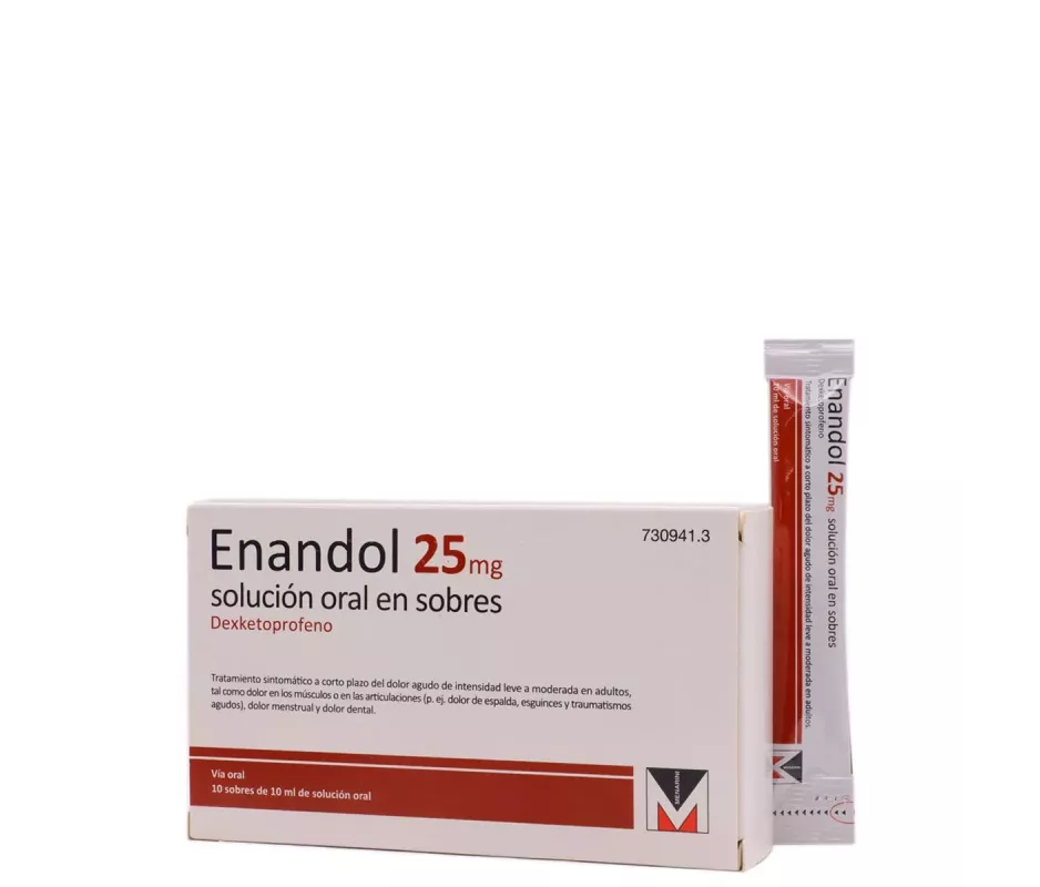 ENANDOL 25 MG 10 SOBRES SOLUCION ORAL 10 ML