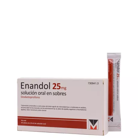 ENANDOL 25 MG 10 SOBRES SOLUCION ORAL 10 ML