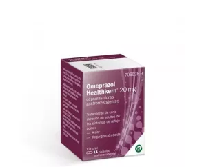 OMEPRAZOL HEALTHKERN 20 MG 14 CAPSULAS GASTRORRESISTENTES (FRASCO)