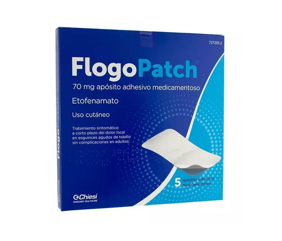 FLOGOPATCH 70 MG 5 APOSITOS ADHESIVOS MEDICAMENTOSOS