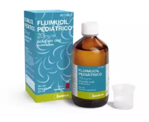 FLUIMUCIL PEDIATRICO 20 MG/ML SOLUCION ORAL 1 FRASCO 200 ML