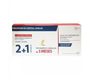 Comprar Anacaps Progressiv Ducray 3 Envases | Tufarma.online