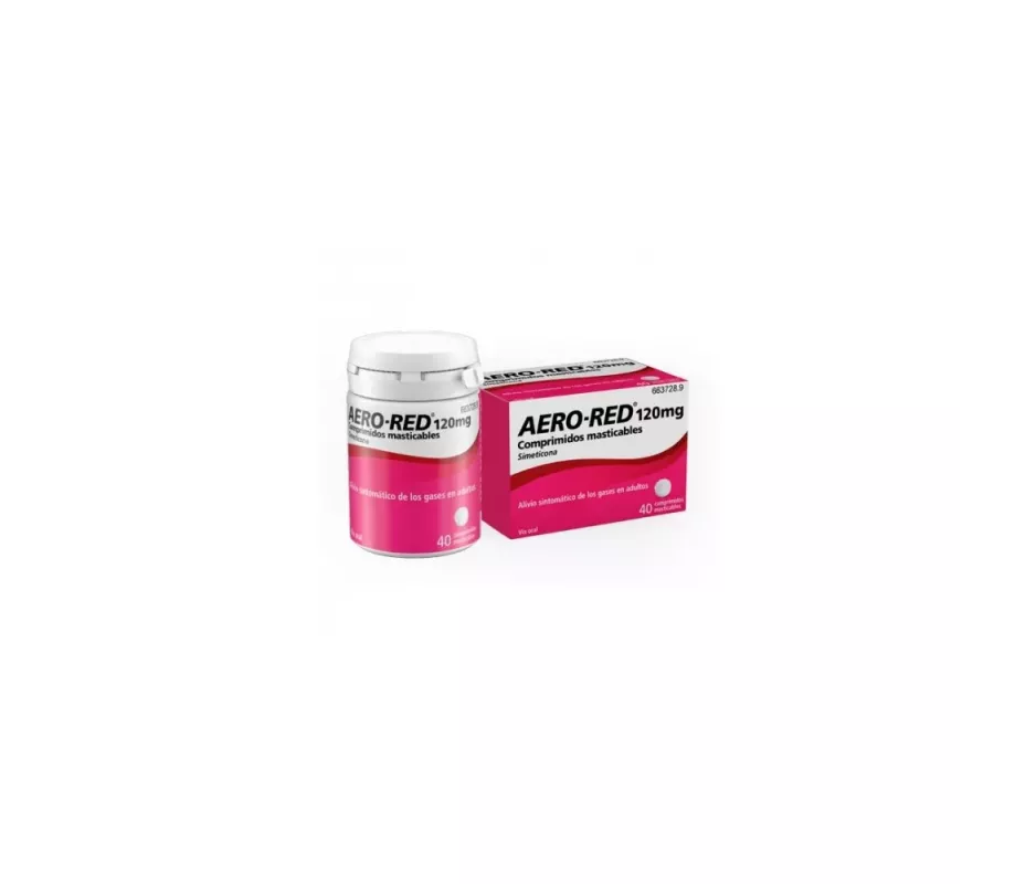 Aero Red 120 mg 40 comprimidos mastigáveis