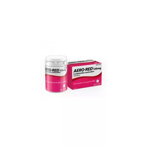 Aero Red 120 mg 40 comprimidos mastigáveis