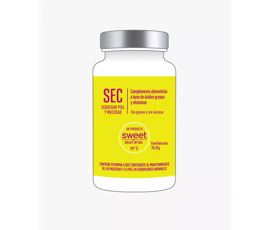 SEC Sequedad Piel Y Mucosas 60 Capsulas Sweet By Asun Arias