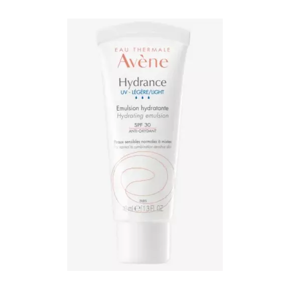 Avene Hydrance Uv Light Emulsão Hidratante Spf 30 1 Recipiente 40 Ml