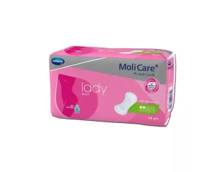 ABSORBENTE INCONTINENCIA ORINA LIGERA MOLICARE PREMIUM LADY PAD 2 GOTAS 14 UNIDADES