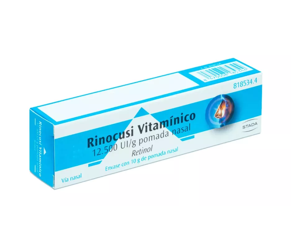 Rinocusi Vitaminico 12.500 Ui/G Pomada Nasal 1 Tubo 10 G