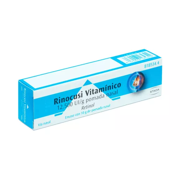 Rinocusi Vitaminico 12.500 Ui/G Pomada Nasal 1 Tubo 10 G