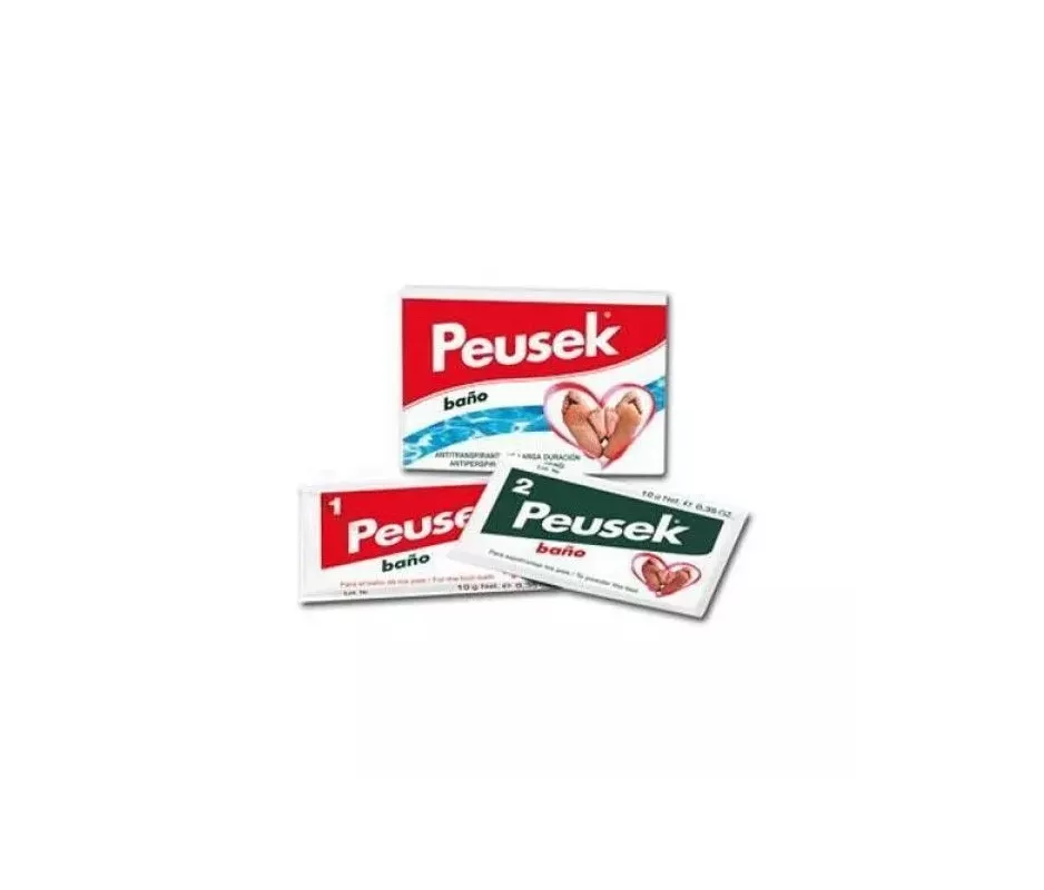 Peusek Baño Antitranspirante Pies 1 Envase 20 G