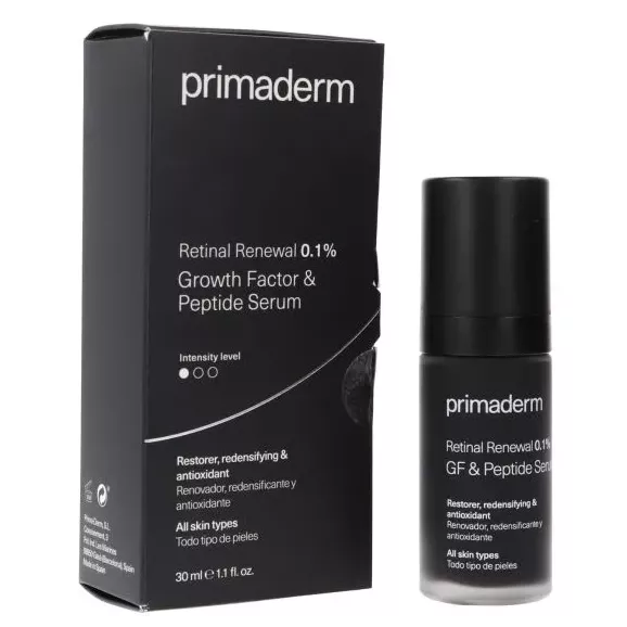 RETINAL RENEW 0,1% GROWTH FACTOR & PEPTIDE SERUM 30ML PRIMADERM