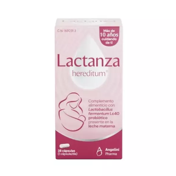 Lactanza Hereditum 28 Cápsulas Lactanza Hereditum 28 Cápsulas