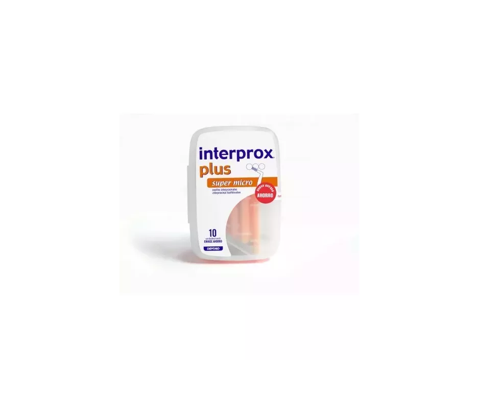 Cepillo Espacio Interproximal Interprox Plus Super Micro Envase Ahorro 10 U