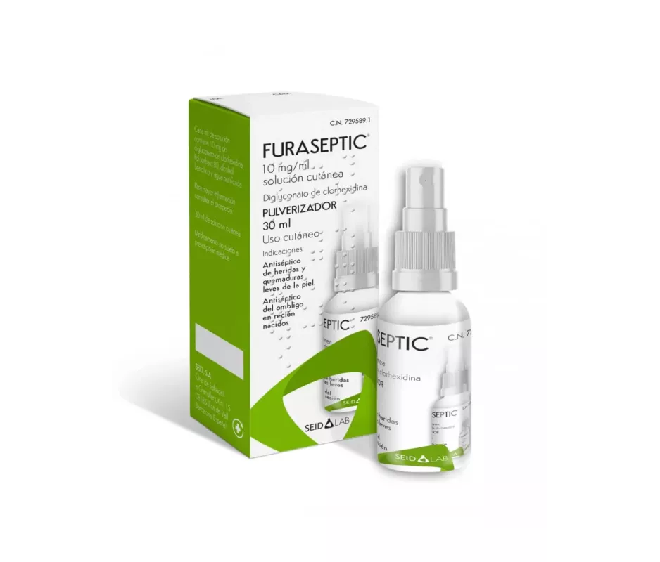FURASEPTIC 10 MG/ML SOLUCION CUTANEA 1 FRASCO 30 ML (CON PULVERIZADOR)