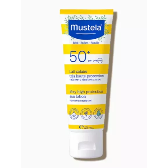 MUSTELA LECHE SOLAR MUY ALTA PROTECCION SPF 50+  1 ENVASE 40 ML