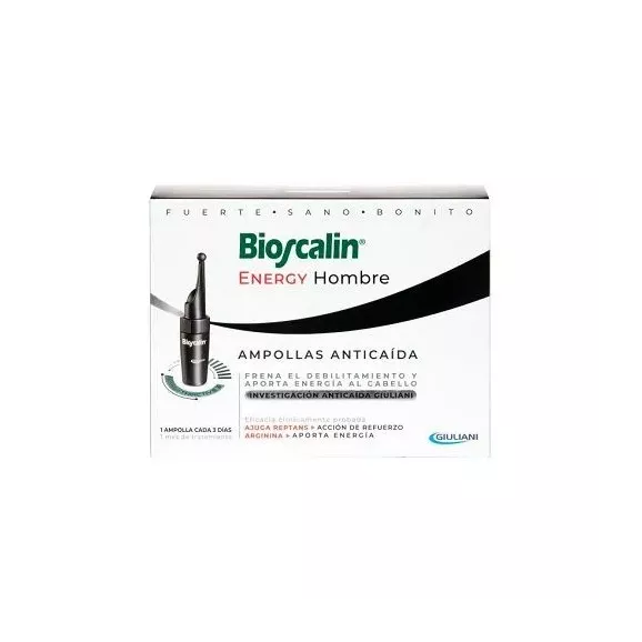 BIOSCALIN ENERGY HOMBRE 10 AMPOLLAS