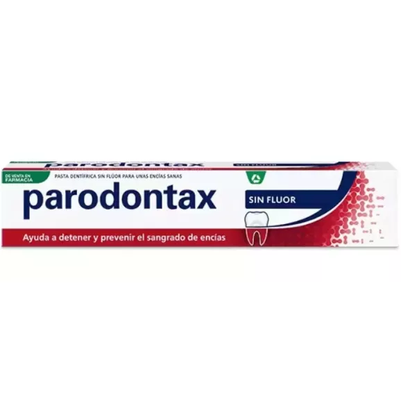 PARODONTAX CREME DENTÍFICO SEM FLUOR 1 CONTENTOR 75 ML