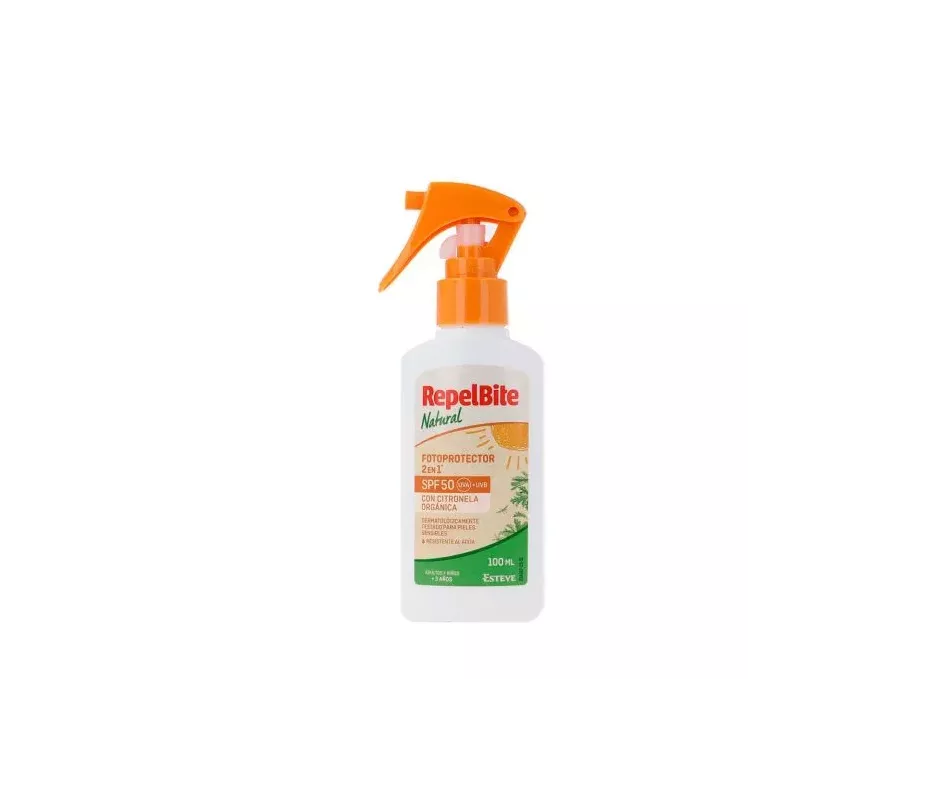 REPELBITE NATURAL FOTOPROTECTOR SPF 50  1 ENVASE 100 ML