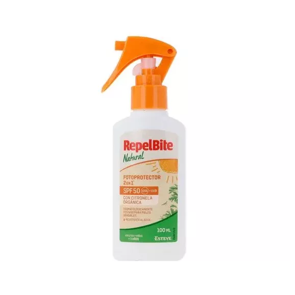 REPELBITE NATURAL FOTOPROTECTOR SPF 50  1 ENVASE 100 ML