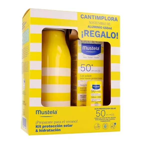 PACK MUSTELA SOLAR LECHE 100ML + STICK 50+