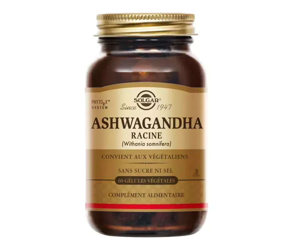 ASHWAGANDHA 60 CAPS SOLGAR