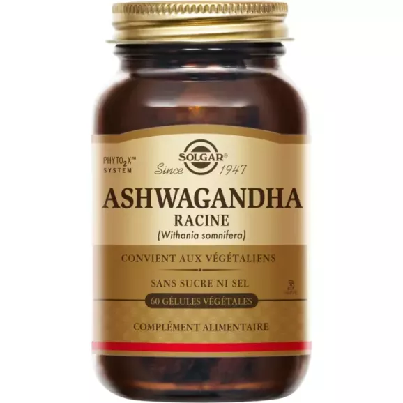 ASHWAGANDHA 60 CAPS SOLGAR