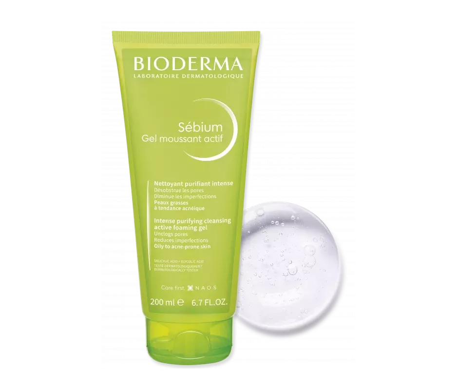 SEBIUM GEL MOUSSANT ACTIF BIODERMA 1 ENVASE 75 ML