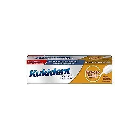 Kukident Pro Plus (Efeito Selante) Adh Creme Prótese Dentária 40 G