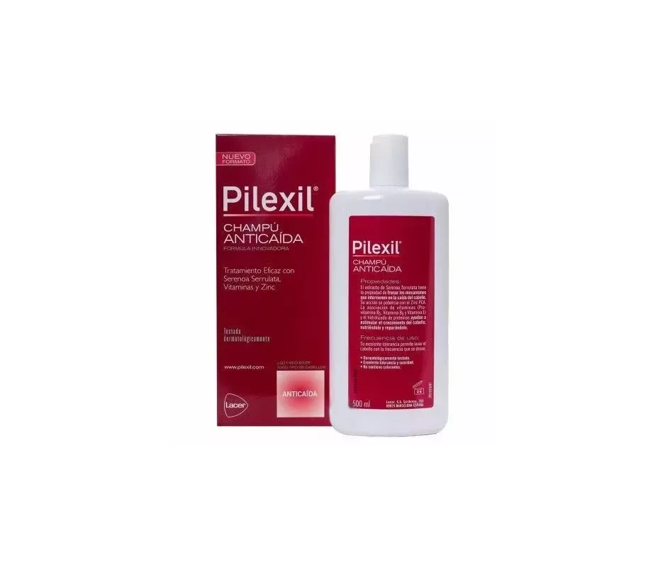 Pilexil Champu Anticaida 1 Envase 500 Ml