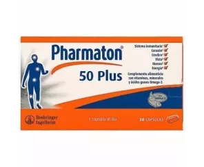 Pharmaton 50 Plus 30 cápsulas
