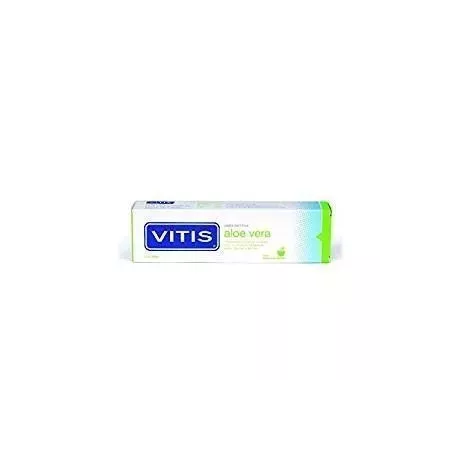 Creme dental Vitis Aloe Vera 1 recipiente 100 ml sabor maçã