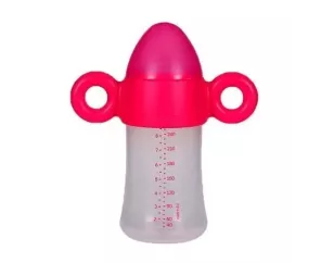 Punhos anti-derramamento Suavinex Garrafa de Silicone Train + 4 M Primeiro 150 Ml