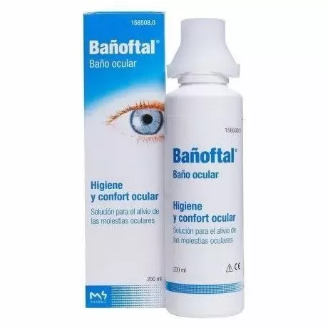 BAÑOFTAL BANHO DE OLHOS 1 RECIPIENTE 190 ML