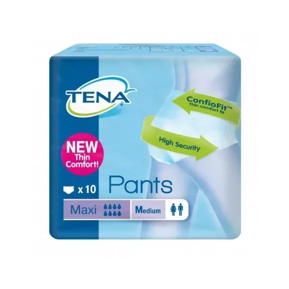 Absorb Inc Orina Tena Pants Maxi T- Med 10 U