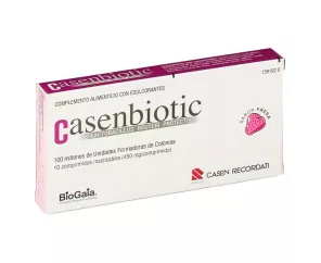 Casenbiotic 10 Comprimidos Sabor Morango