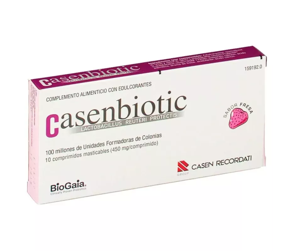 Casenbiotic Comprimidos Sabor Fresa - Comprar Online | Tufarma.online