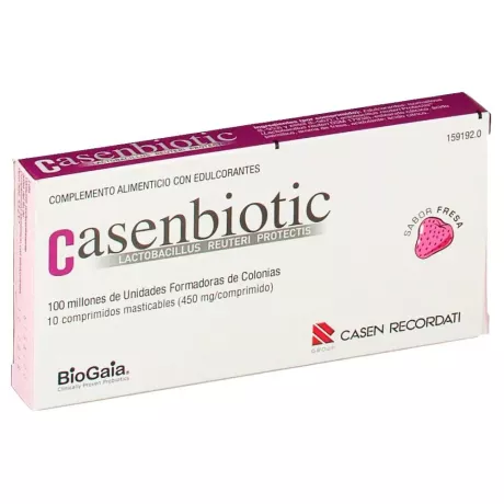 Casenbiotic Comprimidos Sabor Fresa - Comprar Online | Tufarma.online