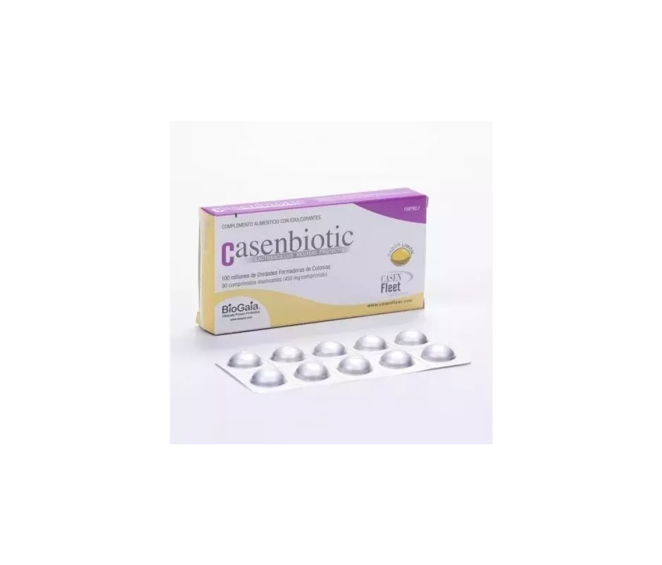 Casenbiotic 30 Comprimidos Sabor Limão